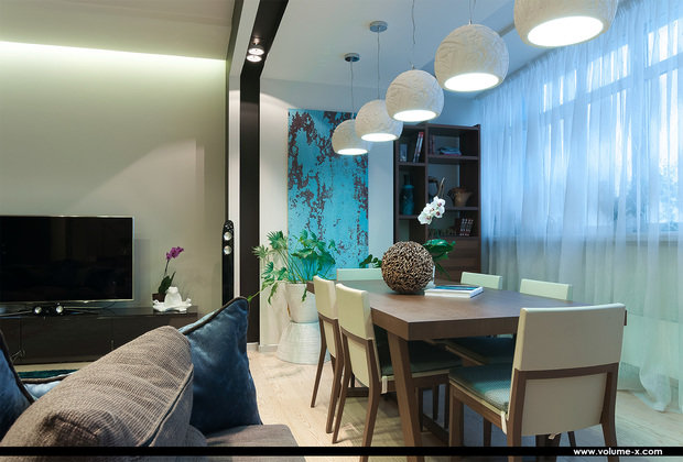 Фото из портфолио Современная квартира – фотографии дизайна интерьеров на INMYROOM