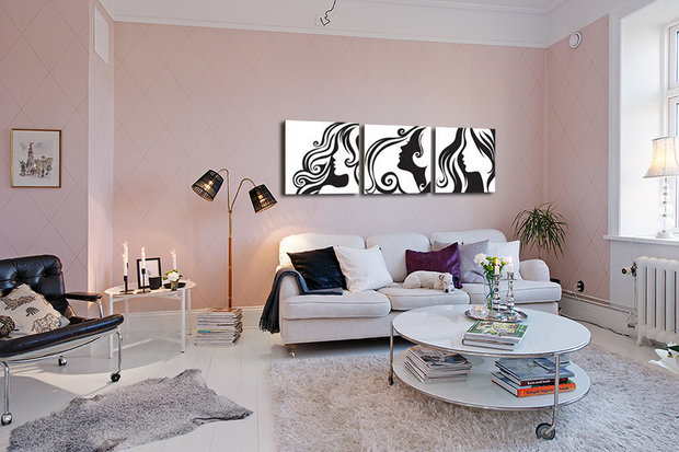 Фото из портфолио Модульные картины – фотографии дизайна интерьеров на INMYROOM