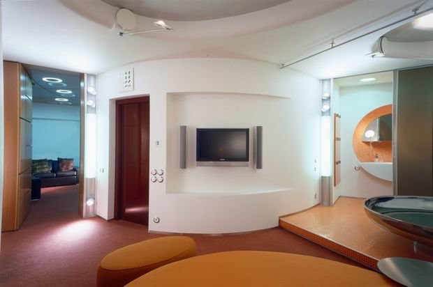 Фото из портфолио Квартира-яйцо – фотографии дизайна интерьеров на INMYROOM