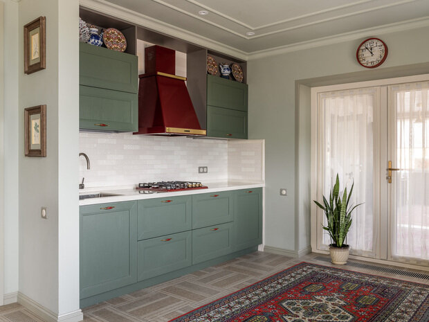 Фотография: Кухня и столовая в стиле Прованс и Кантри, Дом, Проект дня, Дом и дача, Кирпичный дом, 4 и больше, Более 90 метров, Башкортостан, Лилия Асфандиярова, прованс/винтаж – фото на INMYROOM