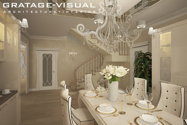 Фото из портфолио Киев, пр. Кейлов,  180 кв м – фотографии дизайна интерьеров на INMYROOM