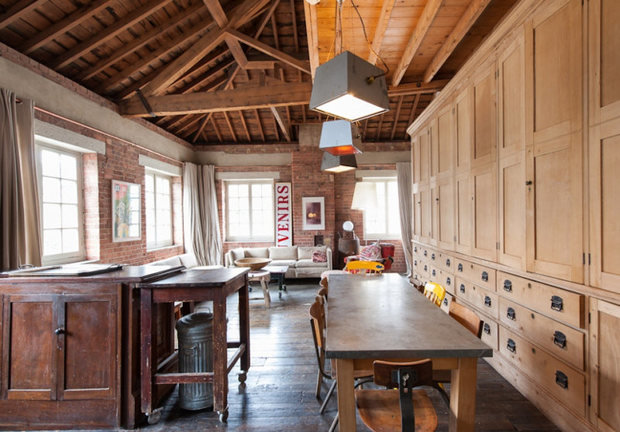 Фотография: Кухня и столовая в стиле Лофт, Декор интерьера, Квартира, Дома и квартиры, Проект недели, Илья Беленя – фото на INMYROOM