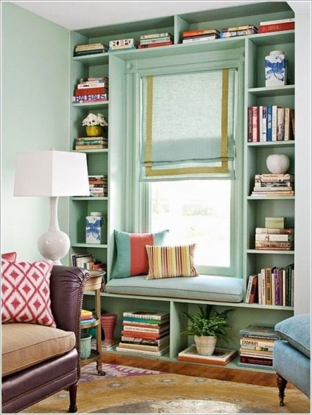 Фотография: Декор в стиле Прованс и Кантри, Декор интерьера, Домашняя библиотека, как разместить книги в интерьере, книги в интерьере – фото на INMYROOM