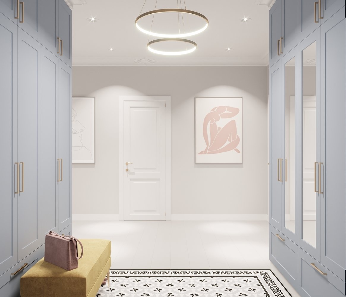 Фотография: Прихожая в стиле Современный, Квартира, Проект недели, Санкт-Петербург, Елена Иванова, 3 комнаты, Более 90 метров – фото на INMYROOM