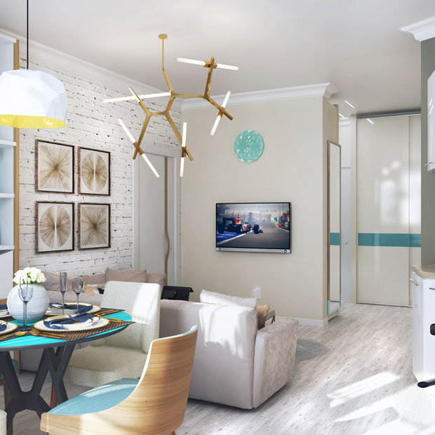 Фото из портфолио Любовь к текстурам – фотографии дизайна интерьеров на INMYROOM