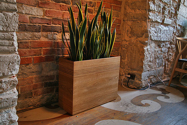 Фото из портфолио Кашпо Handywood в интерьере – фотографии дизайна интерьеров на INMYROOM