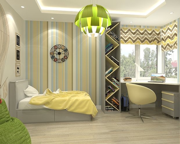 Фото из портфолио Черничный взрыв!!! – фотографии дизайна интерьеров на INMYROOM