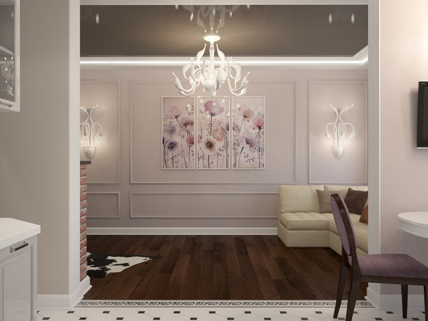 Фото из портфолио Квартира в Подольске – фотографии дизайна интерьеров на INMYROOM