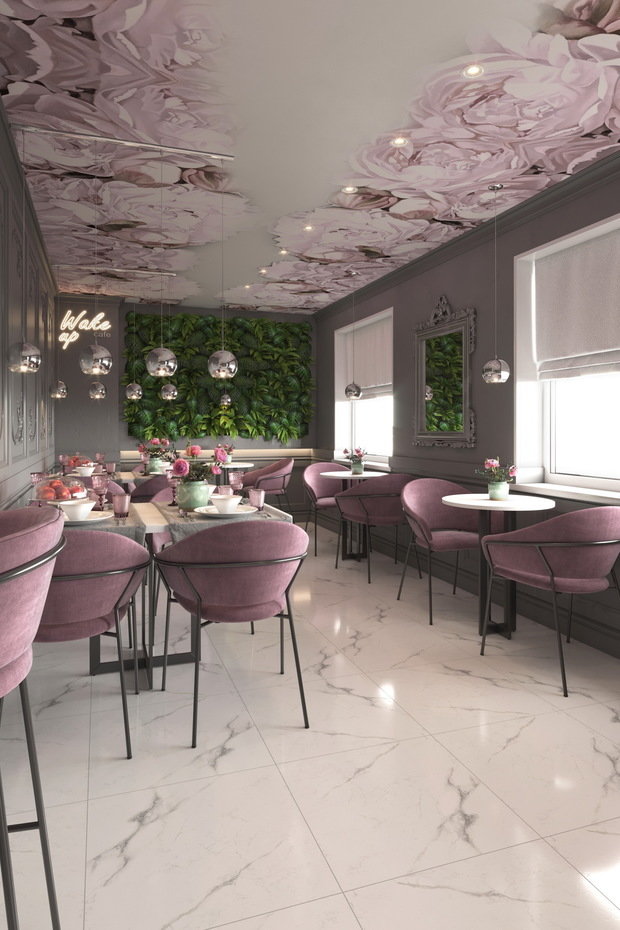 Фото из портфолио Wake up Cafe – фотографии дизайна интерьеров на INMYROOM