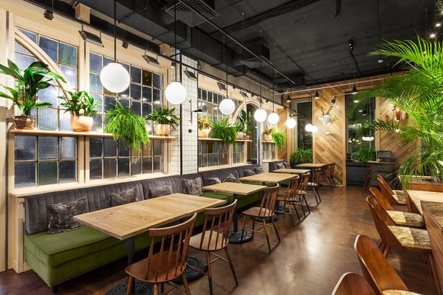 Фото из портфолио  Кафе в Киеве – фотографии дизайна интерьеров на INMYROOM