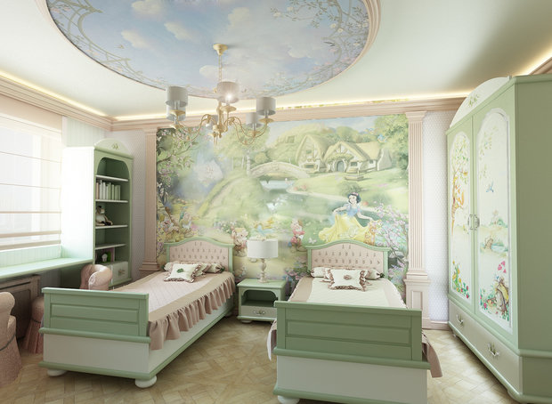 Фото из портфолио Дворянская классика – фотографии дизайна интерьеров на INMYROOM