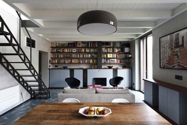 Фотография: Кухня и столовая в стиле Лофт, Декор интерьера, Декор дома, Библиотека – фото на INMYROOM