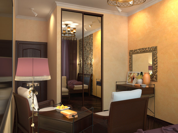 Фото из портфолио Квартира в Тосканском стиле – фотографии дизайна интерьеров на INMYROOM