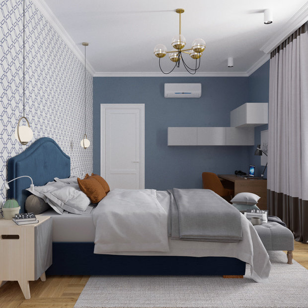 Фото из портфолио KRUPSKAYA FLAT – фотографии дизайна интерьеров на INMYROOM