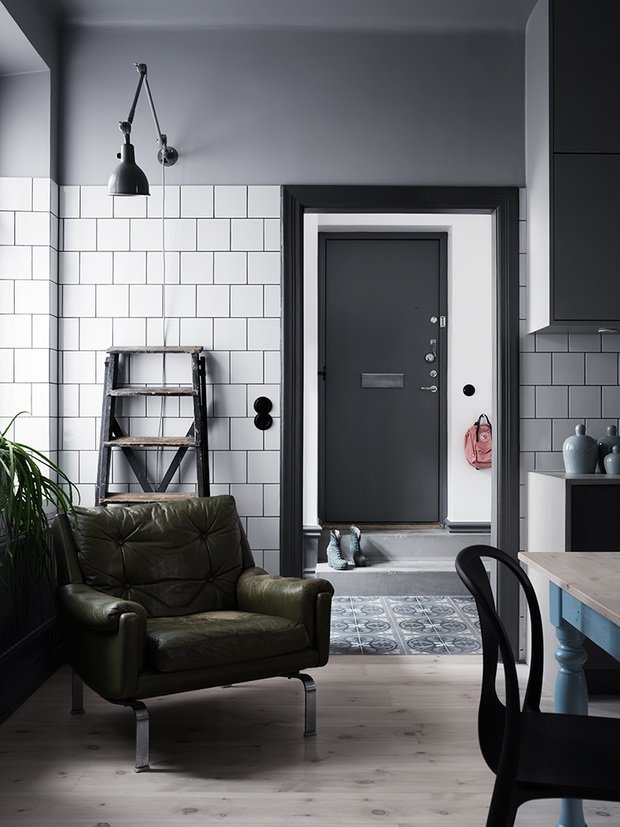 Фото из портфолио Квартира шведского рок-музыканта Кристофера Йонссона – фотографии дизайна интерьеров на INMYROOM