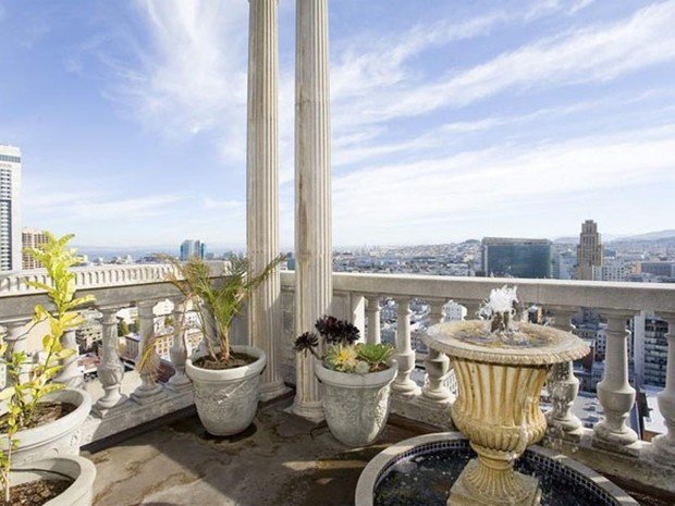 Фотография: Балкон, Терраса в стиле Прованс и Кантри, Классический, Современный, Квартира, Дома и квартиры, Камин, Пентхаус, Ар-деко – фото на INMYROOM