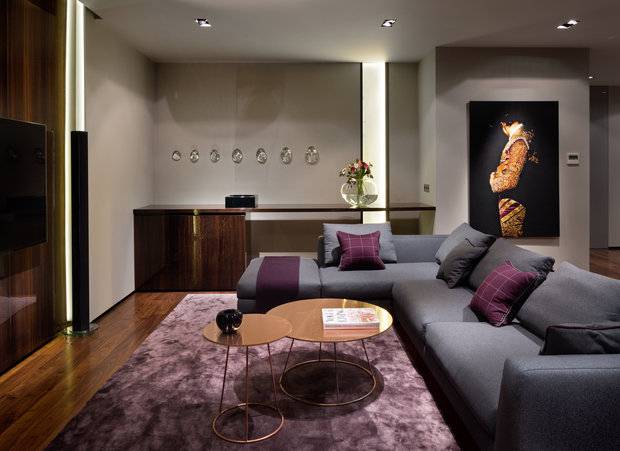 Фото из портфолио Grey and Walnut – фотографии дизайна интерьеров на INMYROOM