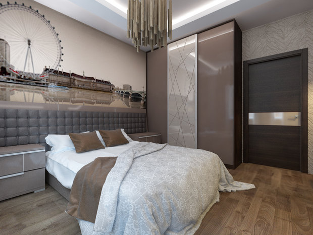 Фото из портфолио Квартира для молодого человека – фотографии дизайна интерьеров на INMYROOM