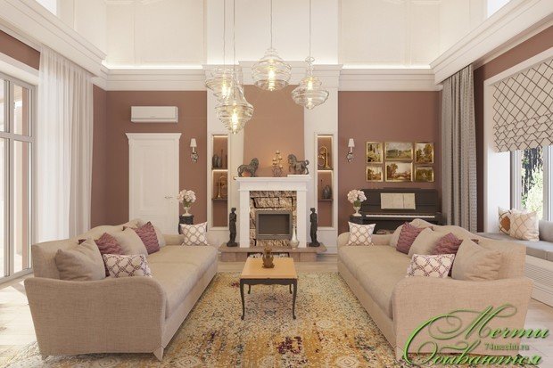 Фото из портфолио Интерьер дома с богатой историей – фотографии дизайна интерьеров на INMYROOM