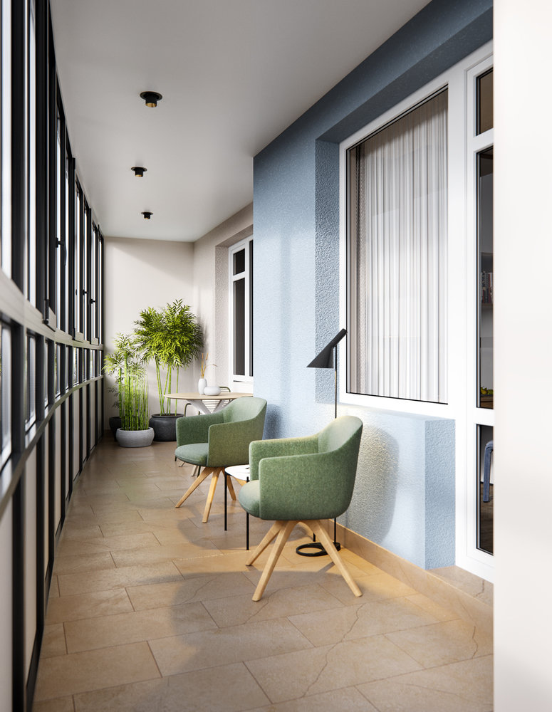 Фотография: Балкон в стиле Современный, Скандинавский, Квартира, Проект недели, Санкт-Петербург, 3 комнаты, 60-90 метров, Олег Минц – фото на INMYROOM