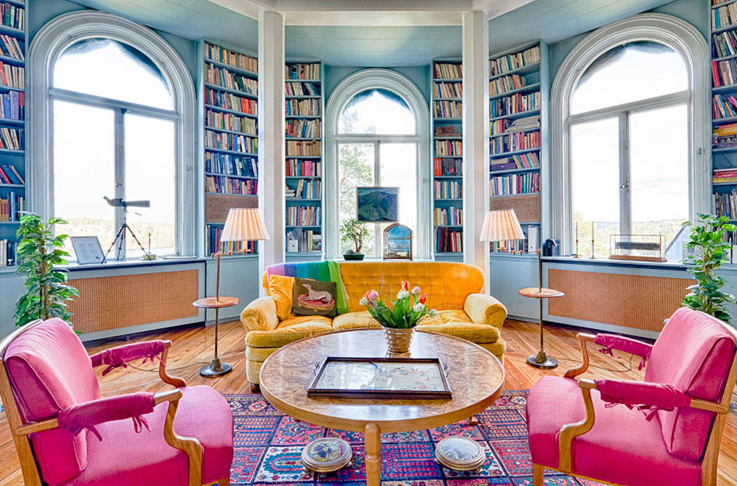 Фотография: Гостиная в стиле Современный, Эклектика, Системы хранения, Библиотека, Домашняя библиотека – фото на INMYROOM Фотография: Гостиная в стиле Современный, Эклектика, Системы хранения, Библиотека, Домашняя библиотека – фото на INMYROOM