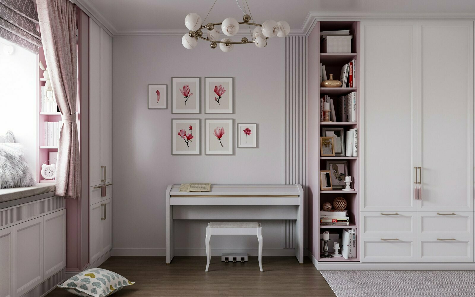 Фото из портфолио Дизайн проект "Пудра" – фотографии дизайна интерьеров на INMYROOM Фото из портфолио Дизайн проект "Пудра" – фотографии дизайна интерьеров на INMYROOM