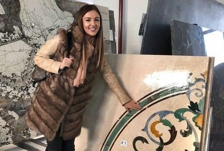 Живописные полы из мрамора от Светлана Антонович