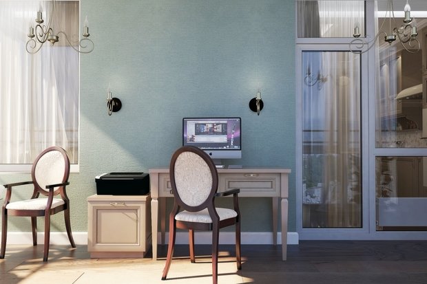 Фото из портфолио Квартира г. Киев, ЖК Отдых. Американская классика – фотографии дизайна интерьеров на INMYROOM