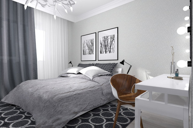 Фото из портфолио Спальня – фотографии дизайна интерьеров на INMYROOM