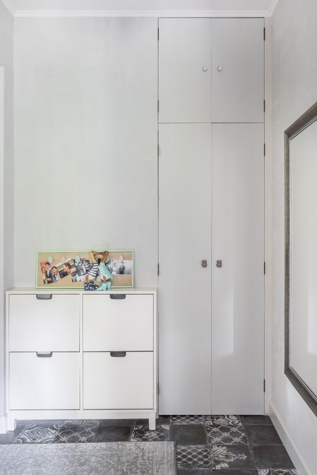 Фотография: Прихожая в стиле Скандинавский, Квартира, Проект недели, Видное, Сталинка, 2 комнаты, 40-60 метров – фото на INMYROOM