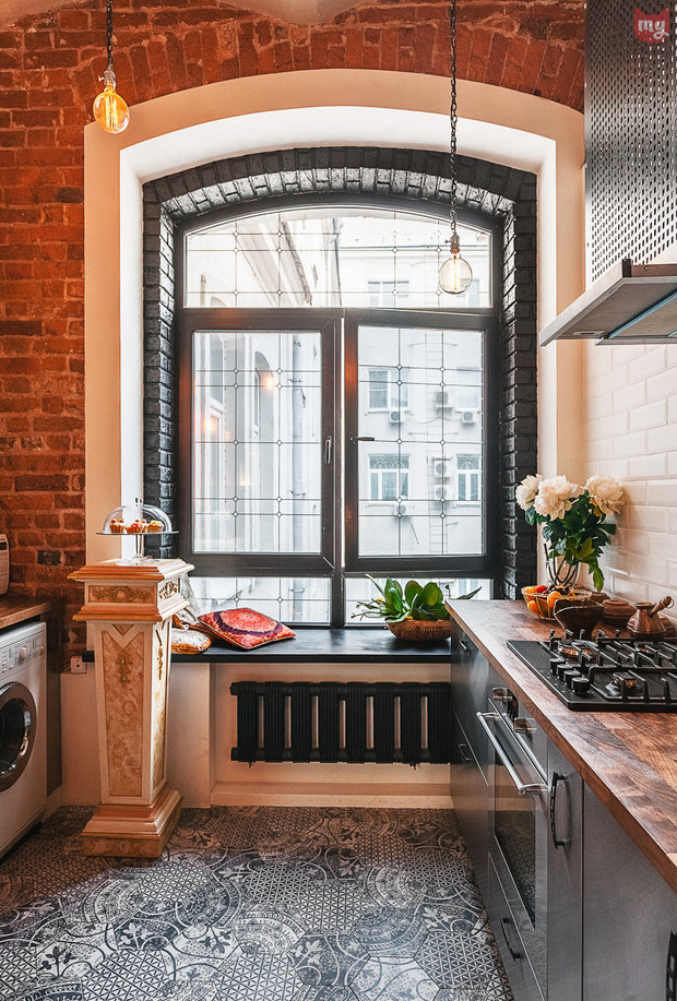 Фотография: Кухня и столовая в стиле Эклектика, Подоконник, Гид, Рустэм Уразметов, «Уютная квартира», как задействовать подоконник, Наталья Преображенская, Ирина Леготкина, Ирина Чистякова, зона отдыха на подоконнике, Ксения Стрекоза, Анна Павловская, ToTaste Studio, Марина Жукова, Александр Арнгольдт – фото на INMYROOM