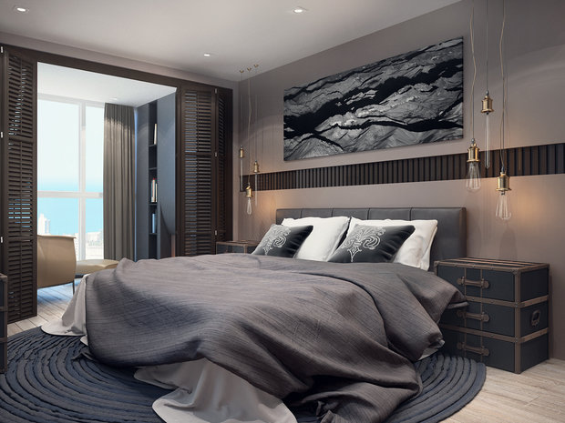 Фото из портфолио Спальня – фотографии дизайна интерьеров на INMYROOM