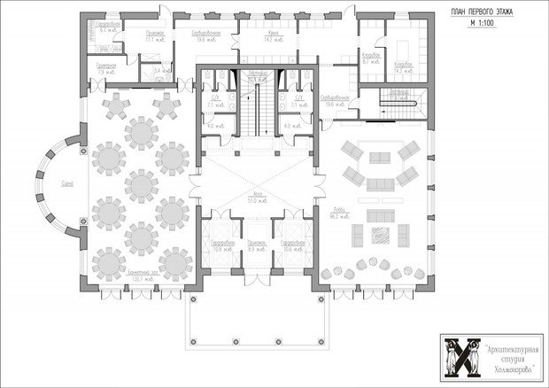 Фото из портфолио Дом в Подмосковье 2 – фотографии дизайна интерьеров на INMYROOM