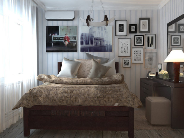 Фото из портфолио Спальня – фотографии дизайна интерьеров на INMYROOM