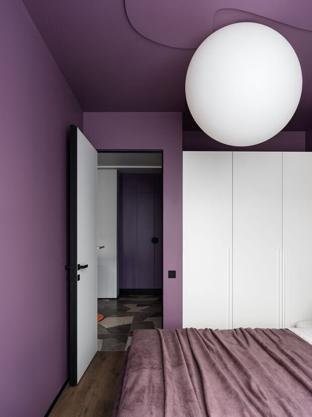 Фотография: Спальня в стиле Современный, Минимализм, Малогабаритная квартира, Квартира, Проект дня, Санкт-Петербург, 1 комната, 40-60 метров, Студия 3302 – фото на INMYROOM