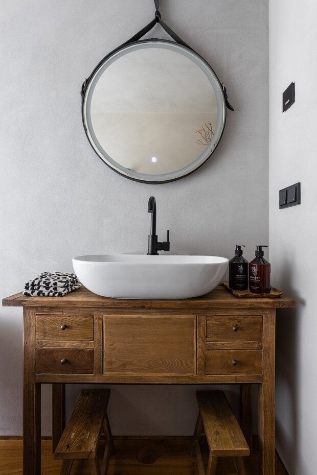 Фотография: Ванная в стиле Современный, Эко, Квартира, Проект недели, Москва, 2 комнаты, 40-60 метров, Studio36, Ольга Исаева – фото на INMYROOM