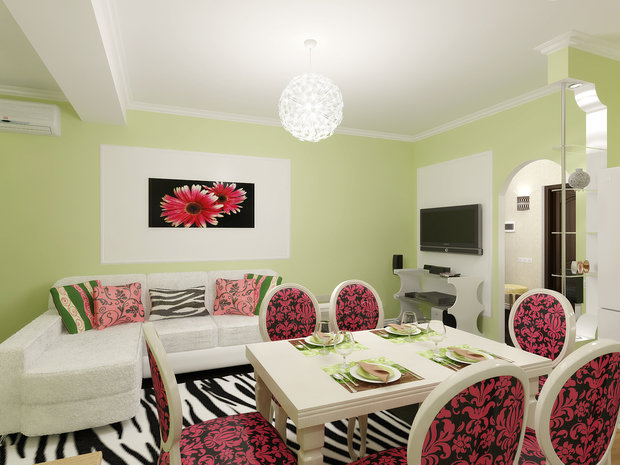 Фото из портфолио Арт - интерьер 60 кв. м – фотографии дизайна интерьеров на INMYROOM