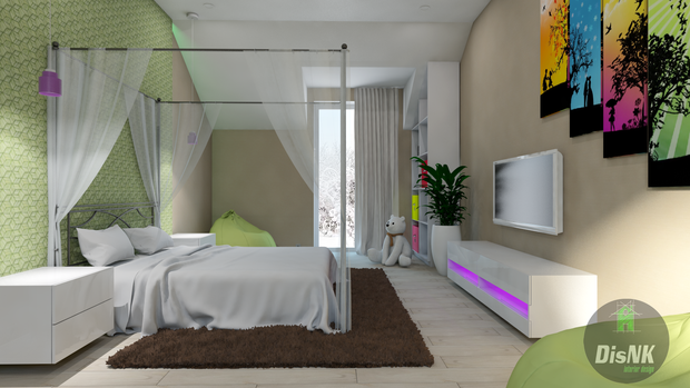 Фото из портфолио Проект частного дома 150 м2  – фотографии дизайна интерьеров на INMYROOM