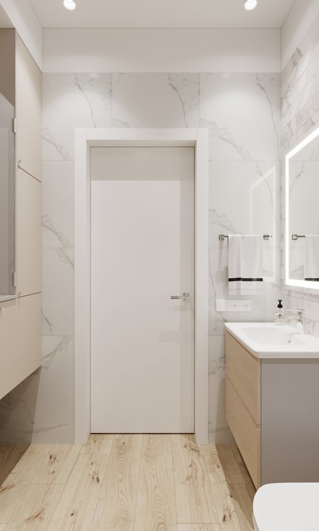 Фото из портфолио Квартира в ЖК "Life Ботанический сад" – фотографии дизайна интерьеров на INMYROOM