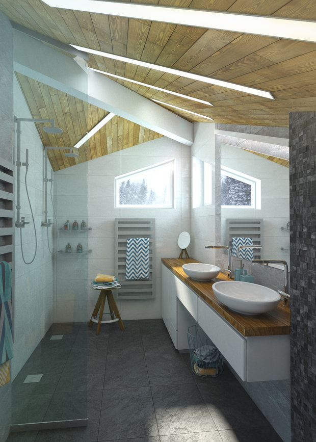 Фото из портфолио Интерьер Загородного дома – фотографии дизайна интерьеров на INMYROOM