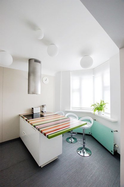 Фотография: Кухня и столовая в стиле Современный, Хай-тек, Интерьер комнат, Elle Decoration – фото на INMYROOM