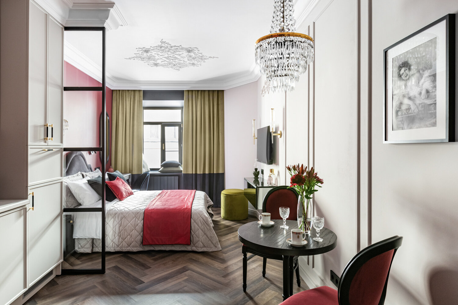 Фотография: Кухня и столовая в стиле Современный, Эклектика, Малогабаритная квартира, Квартира, Студия, Проект дня, Санкт-Петербург, Кирпичный дом, до 40 метров, Ксения Гузий – фото на INMYROOM Фотография: Кухня и столовая в стиле Современный, Эклектика, Малогабаритная квартира, Квартира, Студия, Проект дня, Санкт-Петербург, Кирпичный дом, до 40 метров, Ксения Гузий – фото на INMYROOM