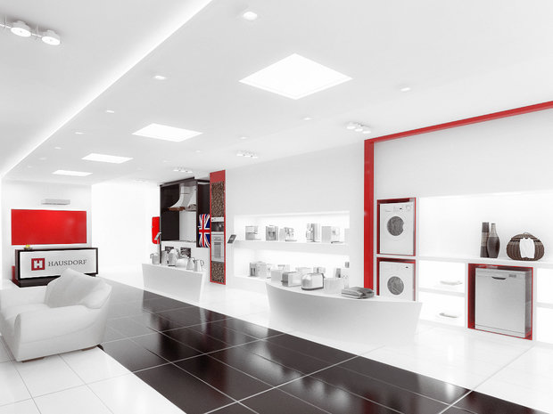 Фото из портфолио Шоу-рум Hausdorff в ТЦ Времена года.Москва – фотографии дизайна интерьеров на INMYROOM