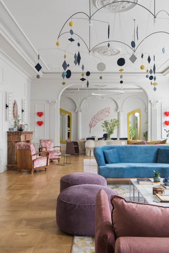 Фотография: Гостиная в стиле Современный, Эклектика, Квартира, Проект дня, Москва, 4 и больше, Более 90 метров, Наталья Митракова, Эксклюзивные проекты – фото на INMYROOM Фотография: Гостиная в стиле Современный, Эклектика, Квартира, Проект дня, Москва, 4 и больше, Более 90 метров, Наталья Митракова, Эксклюзивные проекты – фото на INMYROOM