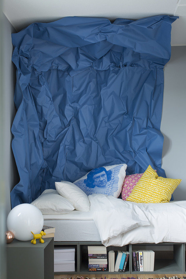 Фото из портфолио "Социальный дом": Трехкомнатная квартира в трех версиях – фотографии дизайна интерьеров на INMYROOM