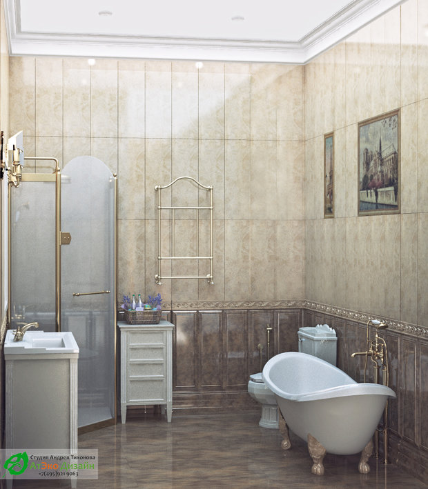 Фото из портфолио Дом в классическом стиле – фотографии дизайна интерьеров на InMyRoom.ru
