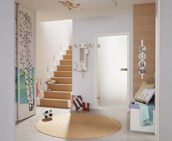 Фотография: Прихожая в стиле Современный, Эко, Квартира, Цвет в интерьере, Дома и квартиры, Переделка – фото на INMYROOM