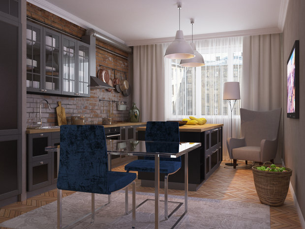 Фото из портфолио Дизайн проекты интерьера – фотографии дизайна интерьеров на INMYROOM