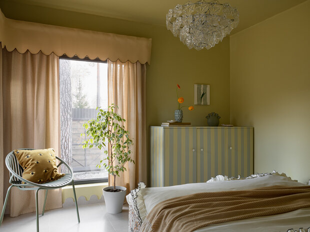 Фотография: Спальня в стиле Современный, Эклектика, Дом, Проект дня, Дом и дача, Свердловская область, 3 комнаты, 60-90 метров, современный с элементами нежного романтизма, Кристина Салангина, Анастасия Гавриленко – фото на INMYROOM