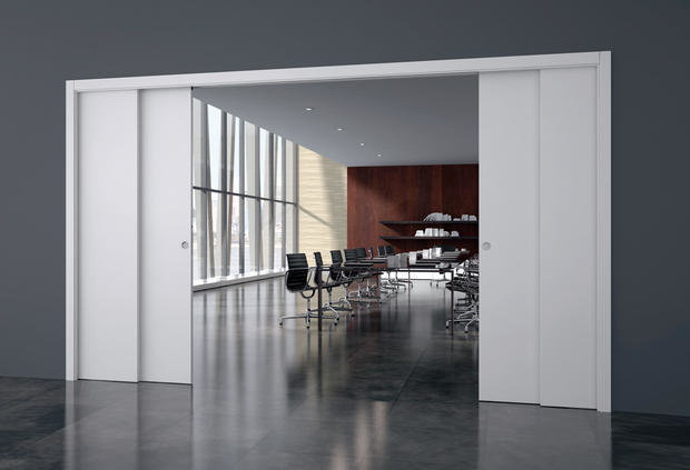 Фотография: Офис в стиле Минимализм, Советы, энциклопедия_отделка, энциклопедия_интерьер, потайные двери, как подобрать двери, новинки, межкомнатные двери, UNION – фото на INMYROOM